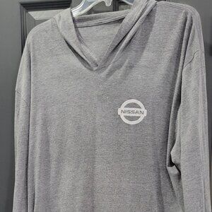 Nissan long sleeve hooded top.  Size XL